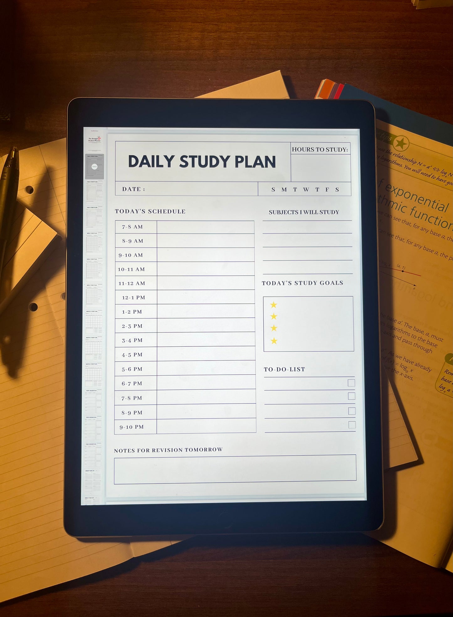 The Straight A Student Study Planner 🗓