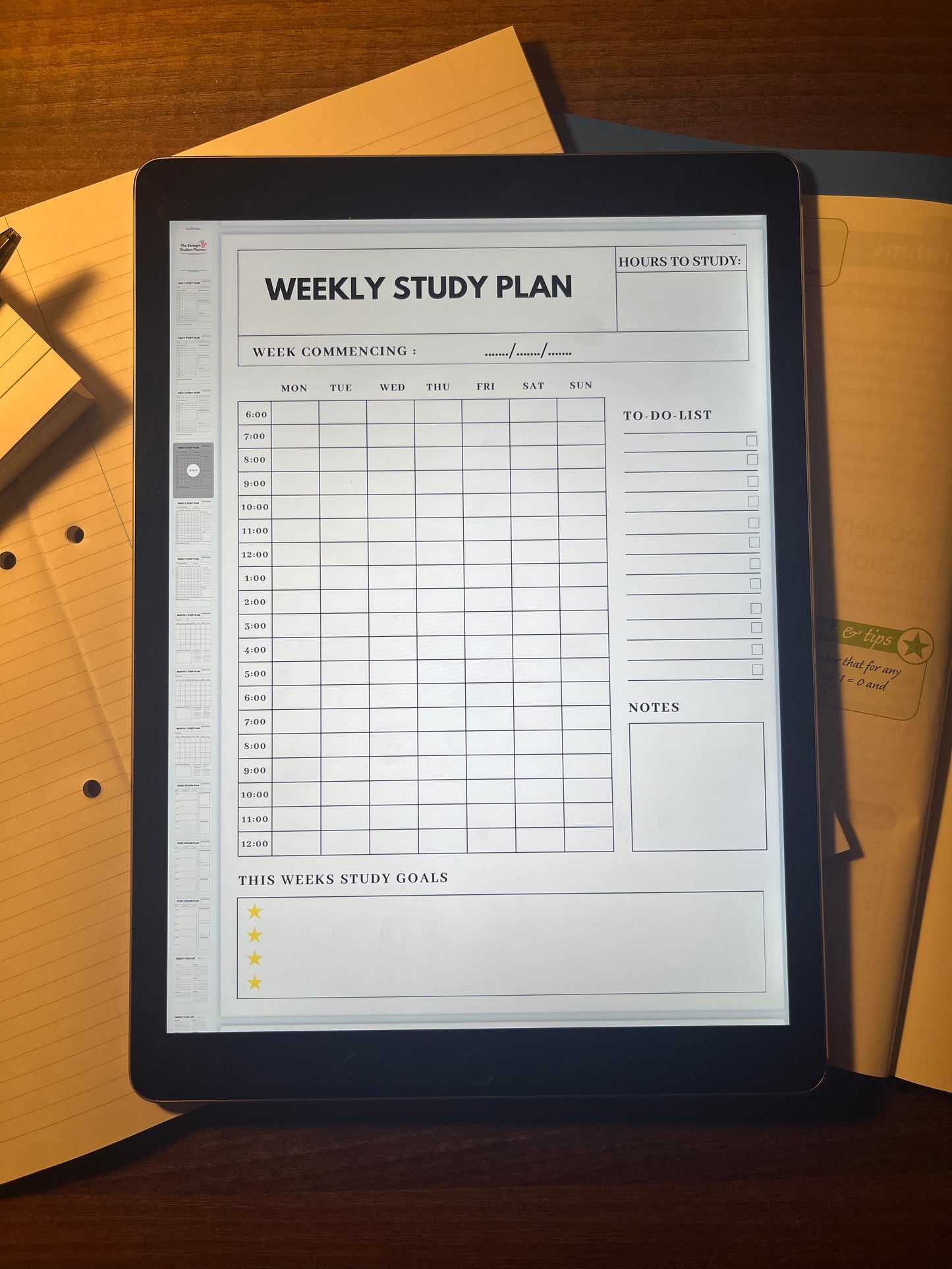 The Straight A Student Study Planner 🗓